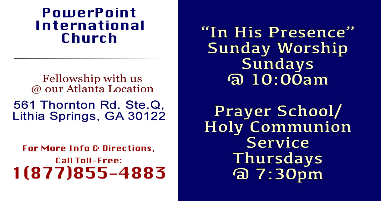 PowerPoint International Church Atlanta GA